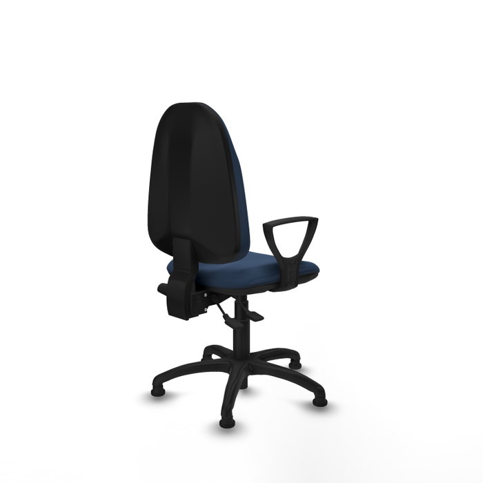 PIQUERAS Y CRESPO Silla de oficina Algarra Azul marino con mecanismo Asincro PIQUERAS Y CRESPO Silla de oficina Algarra Azul marino con mecanismo Asincro