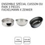 Fackelmann Juego de 3 utensilios Zenker para hornear pan