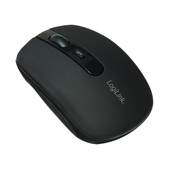 LogiLink ID0078A Ratón de Oficina Ambidiestro Bluetooth 1600 DPI