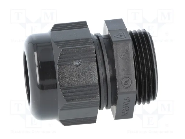 HELU Sello aislante HELUTOP® HT M25 1,5 negro HELU Sello aislante HELUTOP® HT M25 1,5 negro