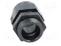 HELU Sello aislante HELUTOP® HT M25 1,5 negro