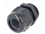 HELU Sello aislante HELUTOP® HT M25 1,5 negro