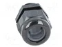 HELU Sello aislante HELUTOP® HT M25 1,5 negro