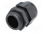 HELU Sello aislante HELUTOP® HT M25 1,5 negro