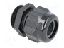 HELU Sello aislante HELUTOP® HT M25 1,5 negro