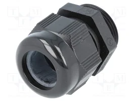 HELU Sello aislante HELUTOP® HT M25 1,5 negro