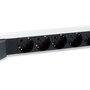 Equip Regleta PDU Rack 19 Pulgadas 1U, 6 Tomas AC Tipo F, 240V/16A, Referencia EQ333312