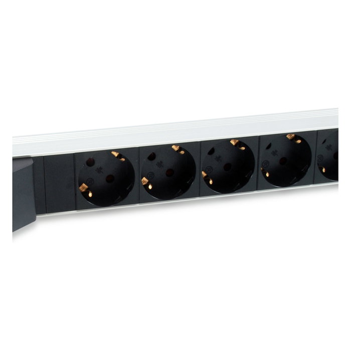 Equip PDU Básica 1U con 6 salidas AC Tipo F