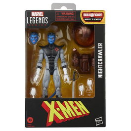 Hasbro Marvel Legends Series Rondador Nocturno Patrulla-X Figura de Acción Build-A-Figure, Personaje de Cómic Marvel, Escala 15 cm