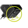 Mobile Origin PW3 Cargador GaN 65W con Cable USB-C Retráctil y Pantalla TFT