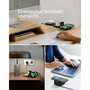 Belkin Boost Charge PRO Qi2 3-en-1 Magnético, Plegable y para Viajes, Negro