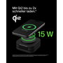 Belkin Boost Charge PRO Qi2 3-en-1 Magnético, Plegable y para Viajes, Negro