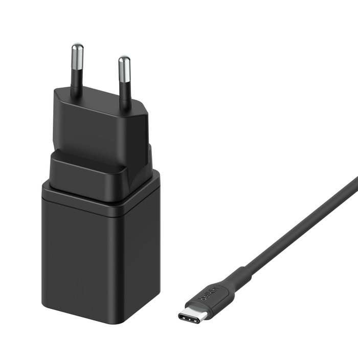 Belkin Boost Charge PRO Qi2 3-en-1 Magnético, Plegable y para Viajes, Negro