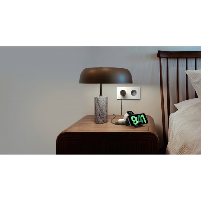 Belkin Boost Charge PRO Qi2 3-en-1 Magnético, Plegable y para Viajes, Negro