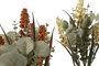 DKD Home Decor Ramas Decorativas PE Surtido de 3 Colores