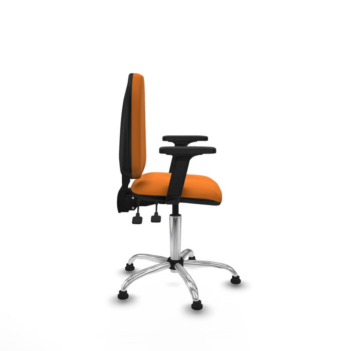 PIQUERAS Y CRESPO Silla de oficina Aýna Naranja con Mecanismo Asincro