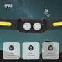 GSC Evolution Linterna de cabeza LED COB con sensor 3W