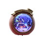 DKD Home Decor Figura LED de Resina Rojo y Dorado