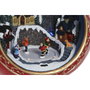 DKD Home Decor Figura LED de Resina Rojo y Dorado
