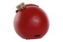 DKD Home Decor Figura Navidad Tradicional Rojo Dorado con LED y Movimiento Musical 24 x 27 x 26.5 cm