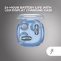 Mars Gaming MHIB2 Auriculares Bluetooth con Estuche de Carga, Azul