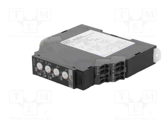 OMRON K8DT-AS3CA Relé de monitorización de corriente AC/DC