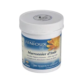 FENIOUX Castaño de Indias 200Mg 200Cap. Favorece la circulación sanguínea
