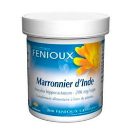 FENIOUX Castaño de Indias 200Mg 200Cap. Favorece la circulación sanguínea
