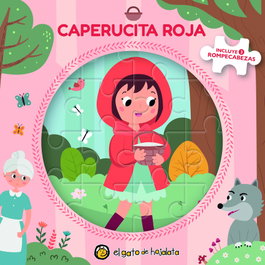 GATO DE HOJALATA Caperucita Roja (Libro+3 puzles) ('Clásicos para armar')