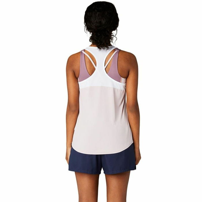 Camiseta de Tirantes Mujer Asics Court Tank Tenis Rosa