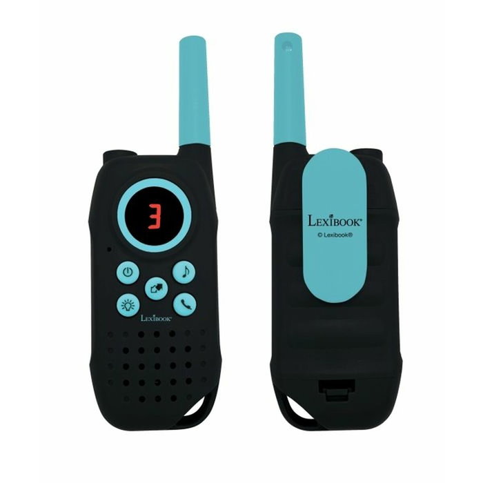 Lexibook Walkie-talkies Digitales Recargables Alcance 5 km 8 Canales