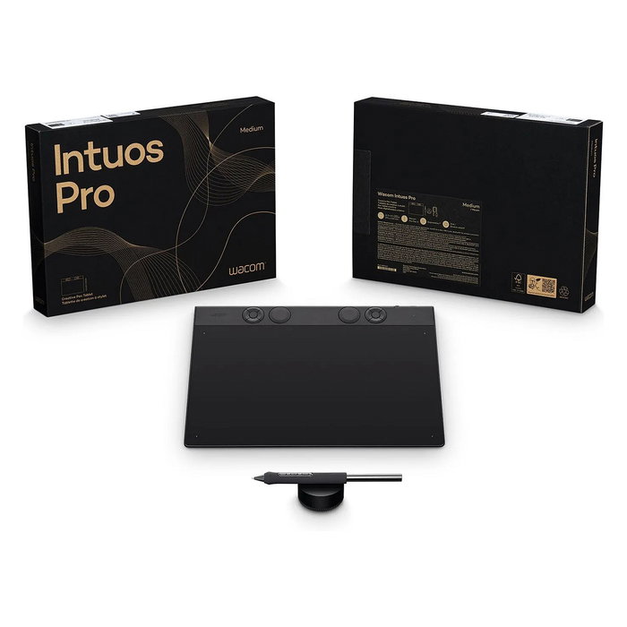 Wacom Intuos Pro Medium (2025) - Negro Wacom Intuos Pro Medium (2025) - Negro