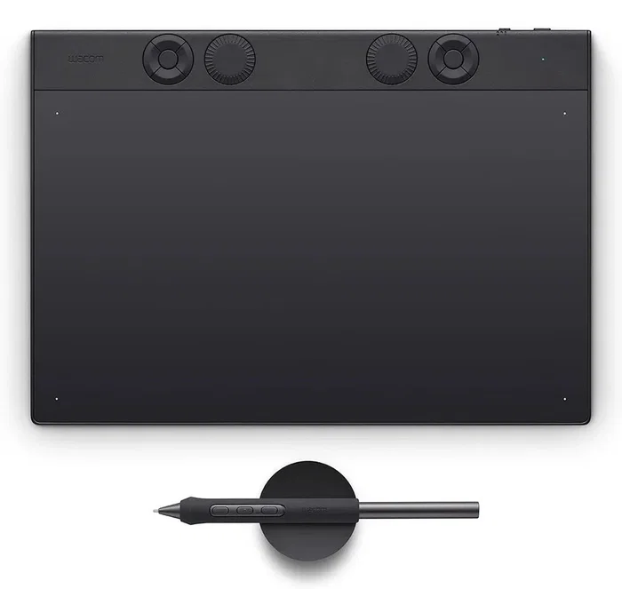 Wacom Intuos Pro Medium – 2025 Tableta Digitalizadora Negra 263 x 148 mm, USB/Bluetooth, Pluma con 8192 Niveles de Presión Wacom Intuos Pro Medium – 2025 Tableta Digitalizadora Negra 263 x 148 mm, USB/Bluetooth, Pluma con 8192 Niveles de Presión