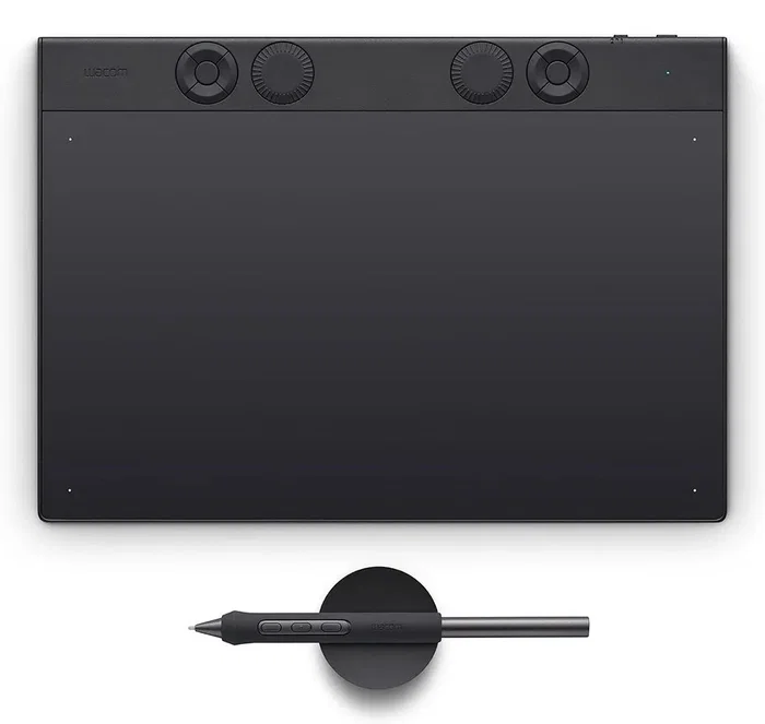 Wacom Intuos Pro Medium – 2025 Tableta Digitalizadora Negra 263 x 148 mm, USB/Bluetooth, Pluma con 8192 Niveles de Presión Wacom Intuos Pro Medium – 2025 Tableta Digitalizadora Negra 263 x 148 mm, USB/Bluetooth, Pluma con 8192 Niveles de Presión