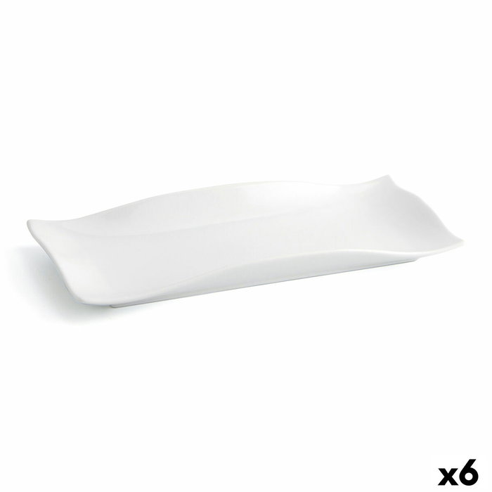 Quid Plato Bocata Porcelana Gastro Fun 29,5x11x3 cm (6 Unidades) inevitable