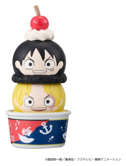 Megahouse One Piece Pack de 6 Figuras Tsumichen Stack up & Change
