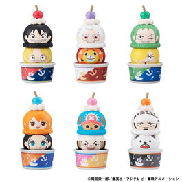 Megahouse One Piece Pack de 6 Figuras Tsumichen Stack up & Change
