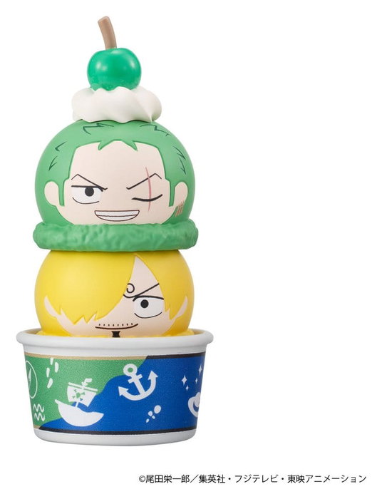 Megahouse One Piece Pack de 6 Figuras Tsumichen Stack up & Change