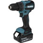 Makita DHP490RFX3 Taladro Combinado Inalámbrico 18V con 2 Baterías de 3.0 Ah y Kit de 74 Piezas