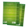 Bizak Futbol Mundial Top 200 Starter Kit - Juego de Cartas de Competición con 34 Cartas de Jugadores y Campo de Juego - Edad Mínima 36 Meses