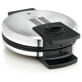 WMF Lono 04.1521.0011, Plancha para gofres, Forma de Corazón, Negro/Cromo, 900W
