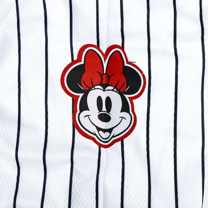 Cerdá Camiseta Corta Baseball Minnie Blanco Talla L