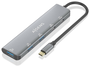 Aisens Hub USB 3.2 Gen1 5G USB-C Gris A109-0857