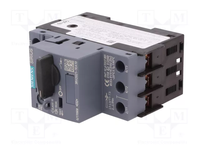 SIEMENS 3RV2 Interruptor motorizado 5,5kW 220÷690VAC