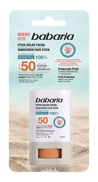Babaria Solar Stick Facial SPF50 20 g Babaria Solar Stick Facial SPF50 20 g