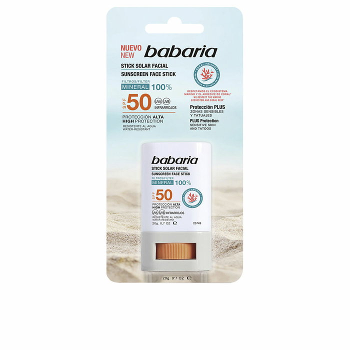 Babaria Solar Stick Facial SPF50 20 g Babaria Solar Stick Facial SPF50 20 g