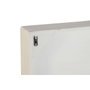 DKD Home Decor Decoración de Pared MDF Abstracto 3D Blanco 80x12x120 cm
