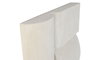 DKD Home Decor Decoración de Pared MDF Abstracto 3D Blanco 80x12x120 cm