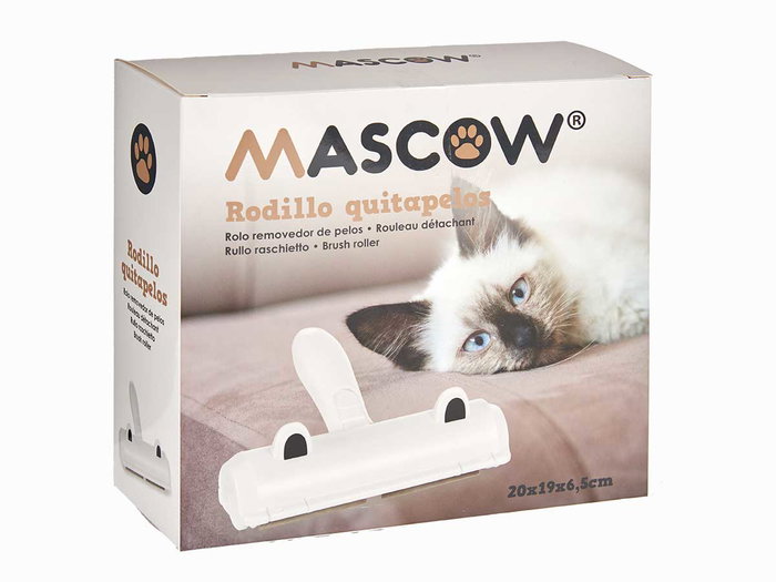 Mascow Rodillo Quitapelos Para Mascotas 19.5x8x21 cm (Set de 12)