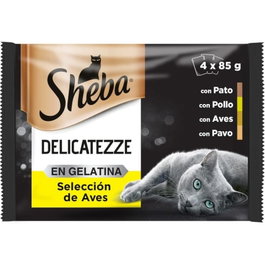 Sheba Delicato Seleccion Aves Caja 13x4x85g